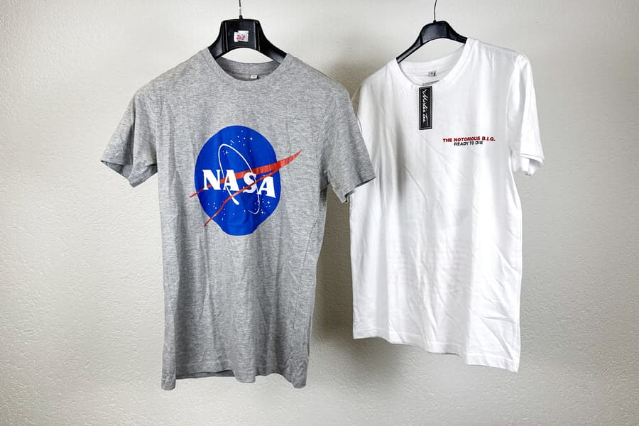 2 T-Shirts Mister Tee, Gr. S